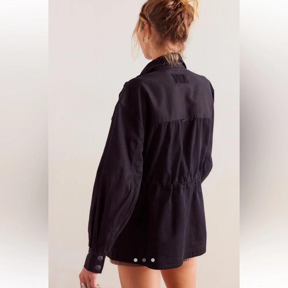 FREE PEOPLE UTILITY JACKET SZ M. NWOT - Picture 6 of 9